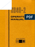 SD40-2 Operator Manual PDF
