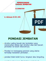 Perencanaan Bangunan Bawah Jembatan (Pondasi)