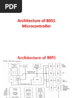 Architecture of 8051 Microcontroller: Microcontrollers