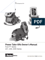 Power Take-Offs Owner's Manual: Ford "F" Series 247, 249, 249V Series
