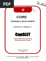 Capslet: Personal Development