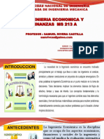 Introducción a la ingeniería económica y conceptos generales