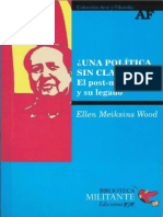 Ellen M. Wood - Una politica sin clases.pdf