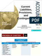 Ch13-Current Liabilities, Provisions, Contingencies