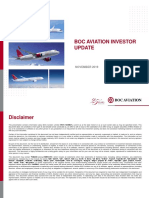 Boc Aviation Investor Update: November 2019