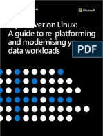 EN AU CNTNT Ebook DBMC SQL Server On Linux A Guide To Re Platforming1 PDF
