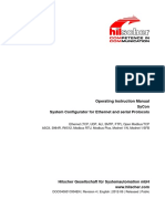 Operating Instruction Manual Sycon System Configurator For Ethernet and Serial Protocols