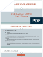 Evaluasi Program Kerja Bagian Umum