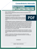 Consentimiento Informado - Proc. Quirúrgicos