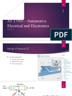 AT 17503 - Automotive Electrical and Electronics: Session 23