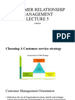 Customer Relationship Management: L.Mfula