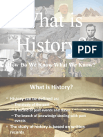 Introduction To History Presentation 1