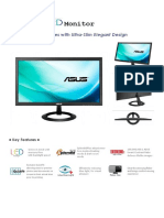 VX207DE LCD Monitor Datasheet (20140611)