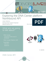 Exploring The DNA Center Platform Northbound API