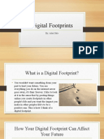 Digital Footprints: By: Alex Sato