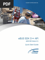 eBUS SDK C++ API Quick Start Guide PDF