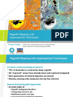 Regolith Mapping With Hyperspectral Techniques: Thomas Cudahy