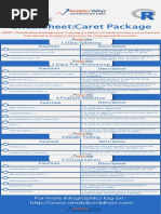 Caret Package Infographic PDF