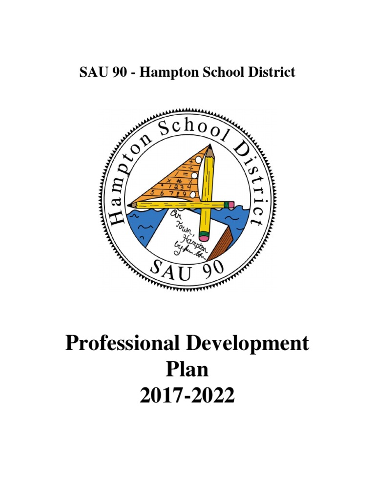 Professional Development Plan 20172022 SAU 90 Hampton School