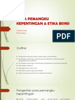 PB 4 - para Pemangku Kepentingan Etika Bisnis PDF