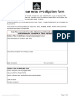 Incident/Near Miss Investigation Form