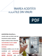 Seminar 7 Aciditatea Volatila