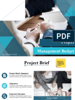 Project Management Budget Template