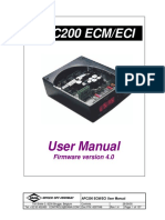 APC200 ECM/ECI User Manual Firmware v4.0