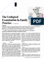 The Urological Examination in Family: Practice