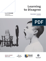 Learning To Disagree: Teachers' Guides