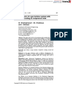 Exergy Analysis of A Gas Turbine System With PDF