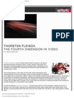 Digimag 27 - September 2007. Thorsten Fleisch, The Fourth Dimension in Video