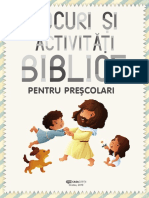 Jocuri Si Activitati Biblice Pentru Prescolari