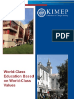 World-Class Education Based on World-Class Values
