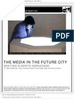 Digimag 56 - July / August 2010. The Media in The Future City. Meeting Alberto Abruzzese