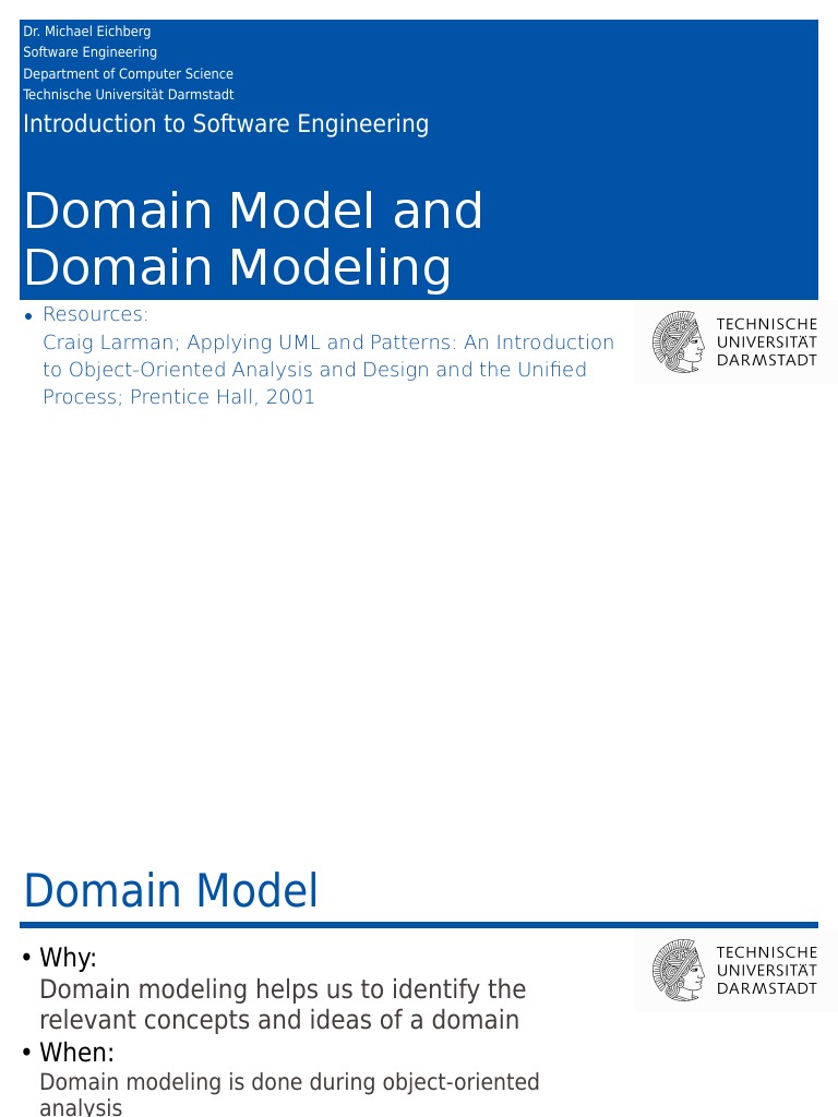 Domain Modeling in Software Engineering | PDF | Point Of Sale ...