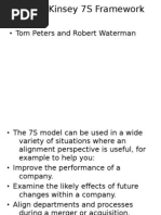 The McKinsey 7S Framework