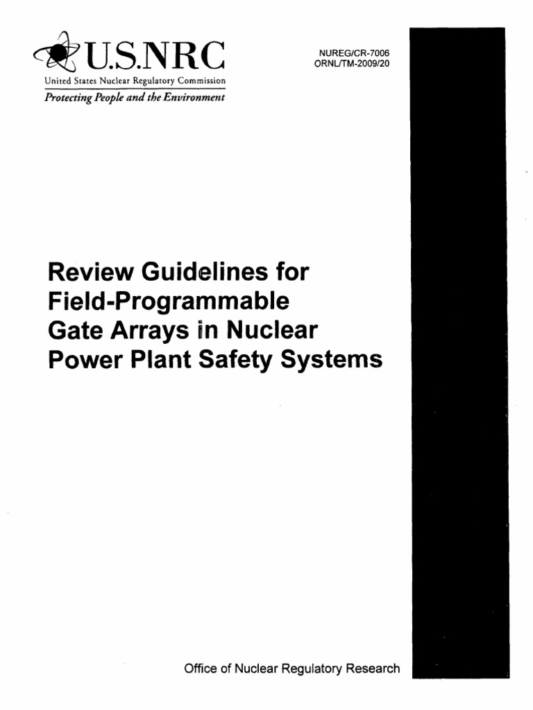 US-NRC Document On Qualification | PDF | Field Programmable Gate Array ...