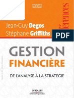 Gestion Financière de Lanalyse À La Stratégie PDF