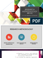 Research Methodology: SR Ts Siti Hafsah BT Zulkarnain