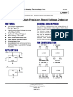 High-Precision Reset Voltage Detector