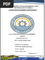 Binary Search and Linear Search (DSA REPORT) .