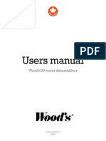 Wood's DS-series dehumidifier user's manual