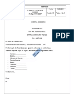 Formato Cuenta de Cobro Asus PDF