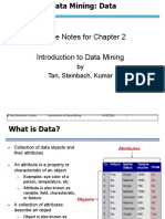 Lecture Notes For Chapter 2 Introduction To Data Mining: by Tan, Steinbach, Kumar