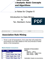Lecture Notes For Chapter 6 Introduction To Data Mining: by Tan, Steinbach, Kumar