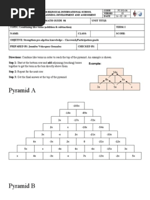 4-combining-like-terms-classwork-pdf-teaching-mathematics-behavior-modification