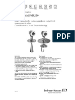 Micropilot M FMR250: Technical Information