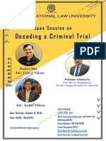 Decoding a Criminal Trial at GNLU