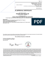 Type Approval Certificate: ROXTEC International AB